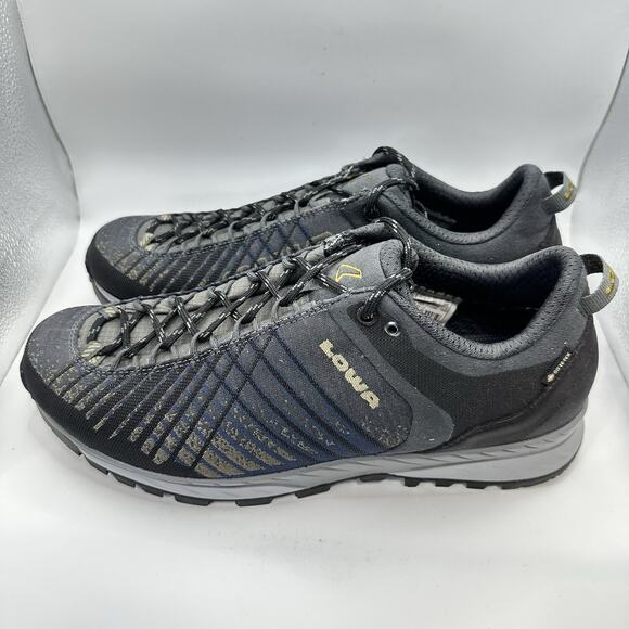 Lowa Carezza Gore-Tex Lo ‘Anthracite/Bronze’ Men’s Hiking Shoes | Size 11.5 main image 8